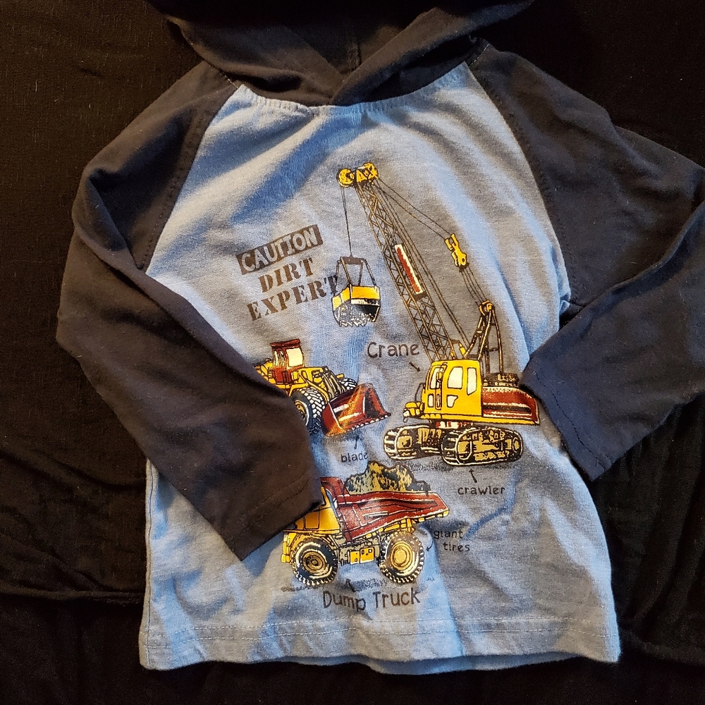 💥3 for $10💥 boys 2T hooded long sleeved shirt